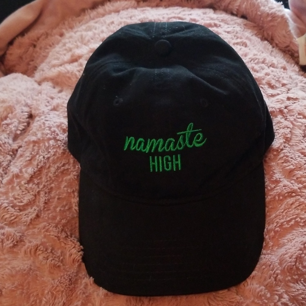 Namaste High baseball cap.  NEW
